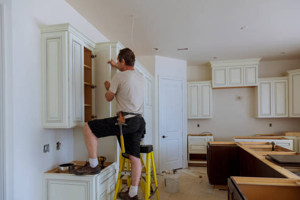 Cabinet Refacing Before After Houston